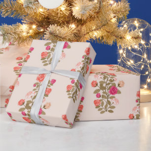 Regalo Papel de envolver moderno y elegante con estilo fl