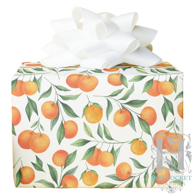 Regalo Papel de envolver naranjas (Subido por el creador)