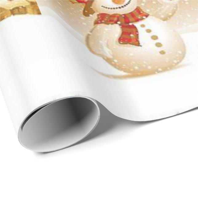Regalo Papel de envolver Navidad (Esquina del rollo)