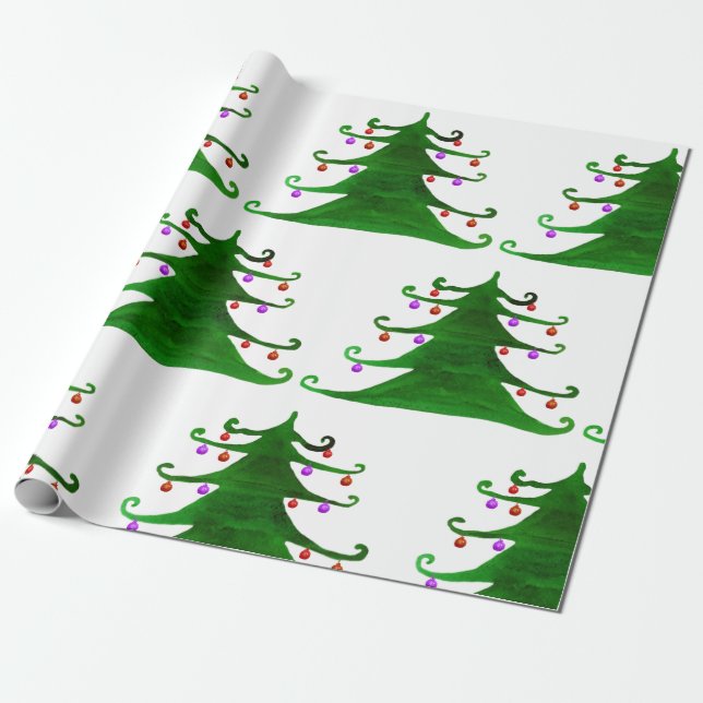 Regalo Papel de envolver Navidad (Desenrollado)