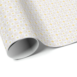 Regalo Papel de envolver Nube Blanca Estrella Infinita