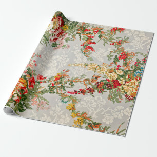 Regalo Papel de envolver o desenvolver floral