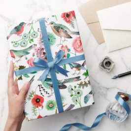 Regalo Papel de envolver | Pájaros
