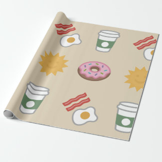 Regalo Papel de envolver para el desayuno sunshine grande