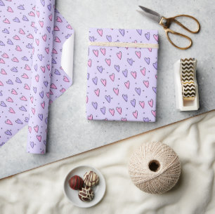 Regalo Papel de envolver para el día de San Valentín Cora