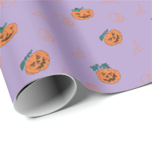 Regalo Papel de envolver para Halloween - Calabazas, Cala