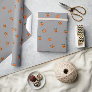 Regalo Papel de envolver para Halloween - Calabazas, Cala