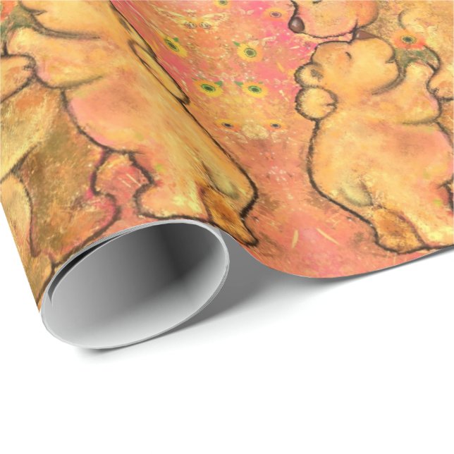 Regalo Papel de envolver para mamás y bebés (Esquina del rollo)