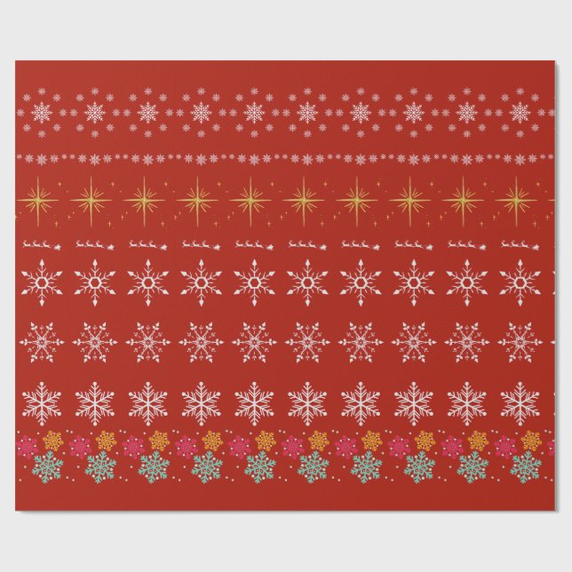 Regalo Papel de envolver para Navidad (Superficie plana)