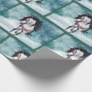 Regalo Papel de envolver para vacaciones en caballos de n