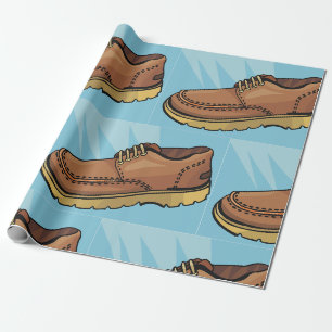 Regalo Papel de envolver para zapatos marrones