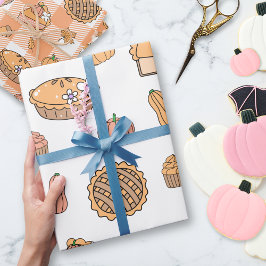Regalo Papel de envolver pastel de calabaza
