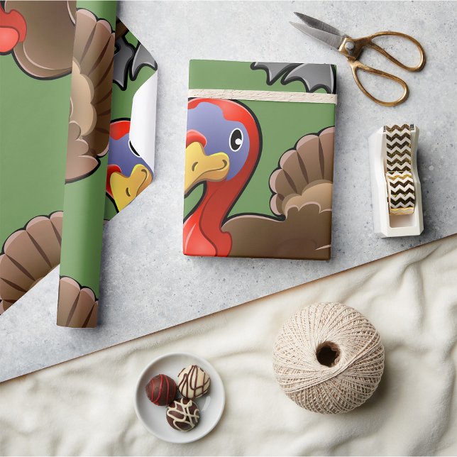 Regalo Papel de envolver pavo (Subido por el creador)
