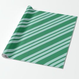 Regalo Papel de envolver regalos de Navidad verde con car
