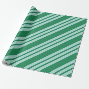 Regalo Papel de envolver regalos de Navidad verde con car