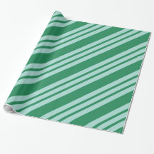 Papel de envolver regalos de Navidad verde con car