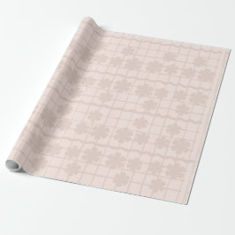 Regalo Papel de envolver rejilla floral