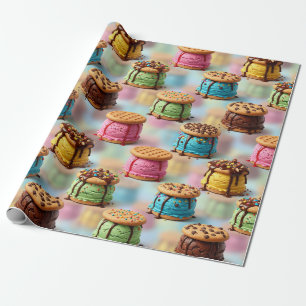Regalo Papel de envolver sándwiches de helado