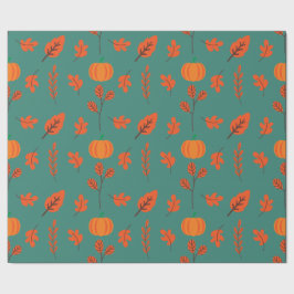 Regalo Papel de envolver sin soldadura para calabaza y ho