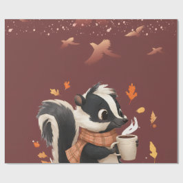 Regalo Papel de envolver Tapiz de la Coziness del zorrill