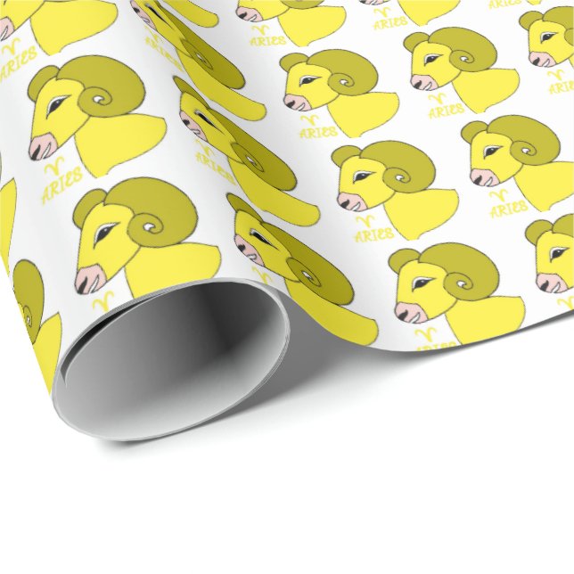 Regalo Papel de envolvimiento Aries (Esquina del rollo)