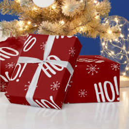 Regalo Papel de envolvimiento blanco rojo de las vacacion