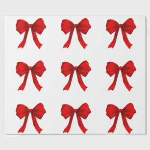 Regalo Papel de envolvimiento blanco rojo de vaca