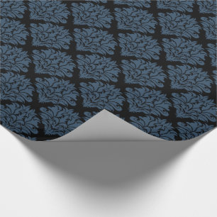 Regalo Papel de envolvimiento Blue Damask-Gift