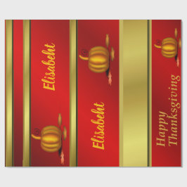 Regalo Papel de envolvimiento brillante, acción de gracia