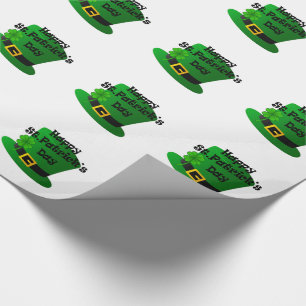 Regalo Papel de envolvimiento brillante del Día de San Pa