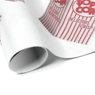 Regalo Papel de envolvimiento brillante Panda Bear Popcor