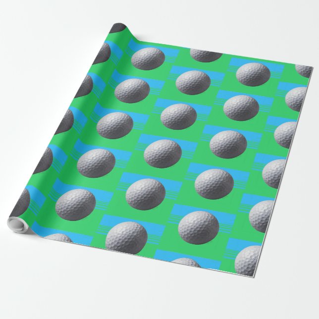 Regalo Papel de envolvimiento brillante para bolas de gol (Desenrollado)
