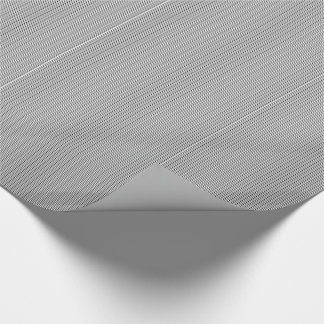 Regalo Papel de envolvimiento de 12 Gift en franjas en bl