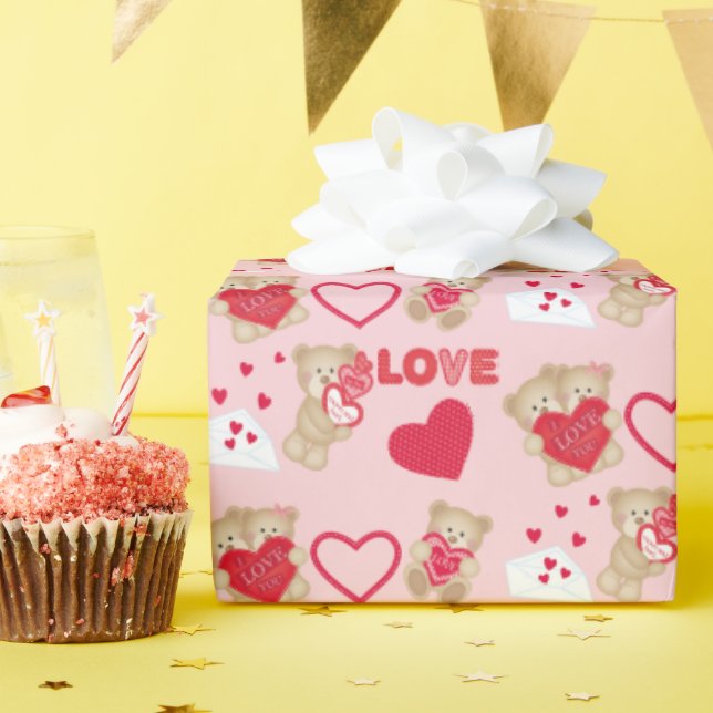 Regalo Papel de envolvimiento de 30 pulgadas x 6 pies (Fiesta de cumpleaños )