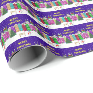 Regalo Papel de envolvimiento de aldeas