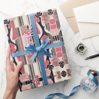 Regalo Papel de envolvimiento de amor Art Deco