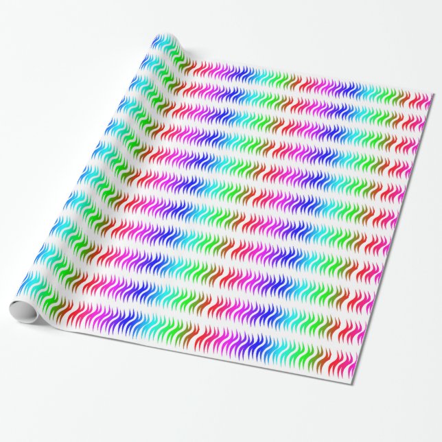 Regalo Papel de envolvimiento de arcoiris (Desenrollado)
