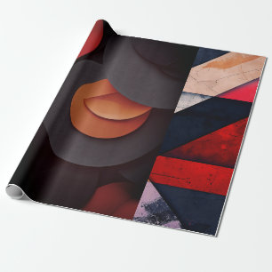 Regalo Papel de envolvimiento de arte geométrico moderno