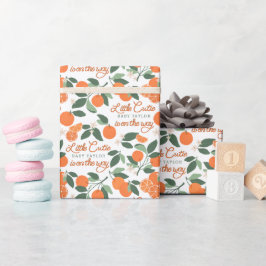 Regalo Papel de envolvimiento de Baby Shower Cutie Clemen