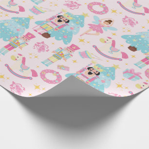 Regalo Papel de envolvimiento de ballet de pepino pastel