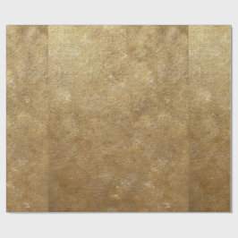 Regalo Papel de envolvimiento de barras de oro oscuro cla