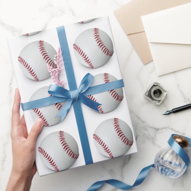 Regalo Papel de envolvimiento de béisbol (Regalar)