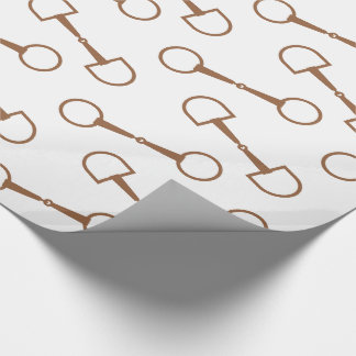 Regalo Papel de envolvimiento de bits de Snaffle clásico