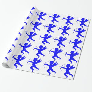 Regalo Papel de envolvimiento de Blue Boy Angel