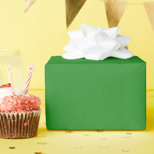 Regalo Papel de envolvimiento de brillo verde forestal