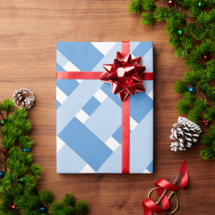 Regalo Papel de envolvimiento de búfalo azul