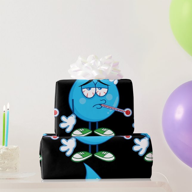 Regalo Papel de envolvimiento de caída de agua enferma (Subido por el creador)