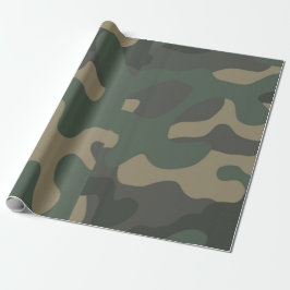 Regalo Papel de envolvimiento de camo verde, regalos, cum