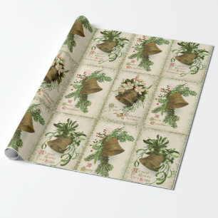 Regalo Papel de envolvimiento de campanilla de Navidad vi