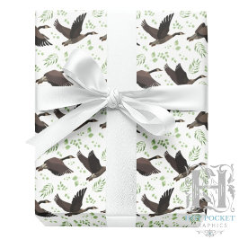 Regalo Papel de envolvimiento de Canadá en Geese
